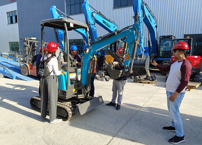 SECSUN 35 units of Crawler Excavators To Mexico