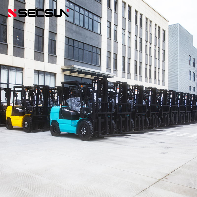 SECSUN 45 Units Diesel Forklifts, Batch Delivered to Mexico, Empowering New Logistics Dynamics