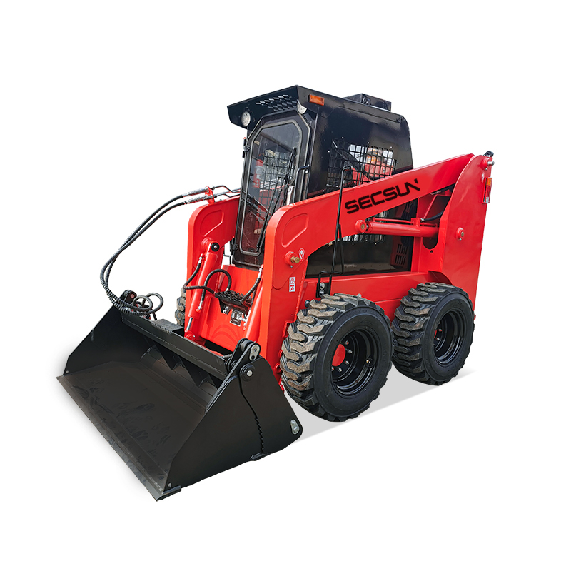 1050Kg Wheel Skid Steer Loader