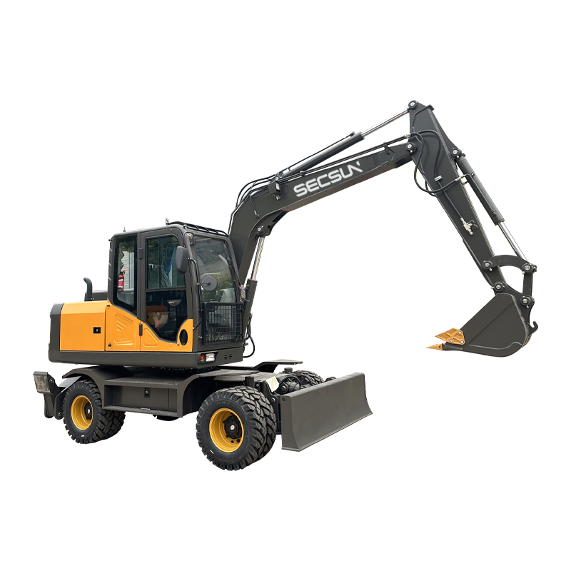 8 Ton  Wheel Excavator