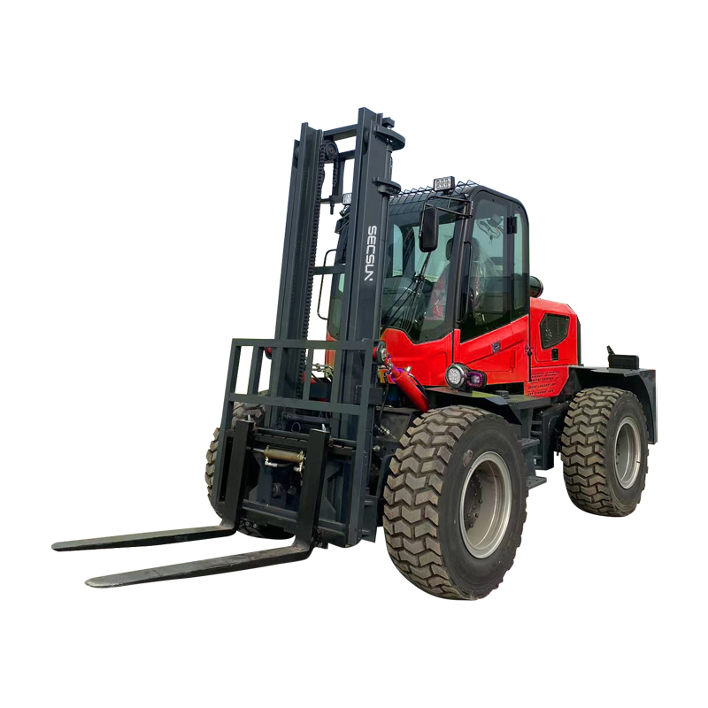 4 Ton 4WD Articulated Rough Terrain Forklift