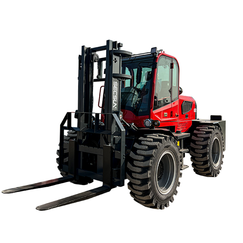 5 Ton 4WD Articulated Rough Terrain Forklift