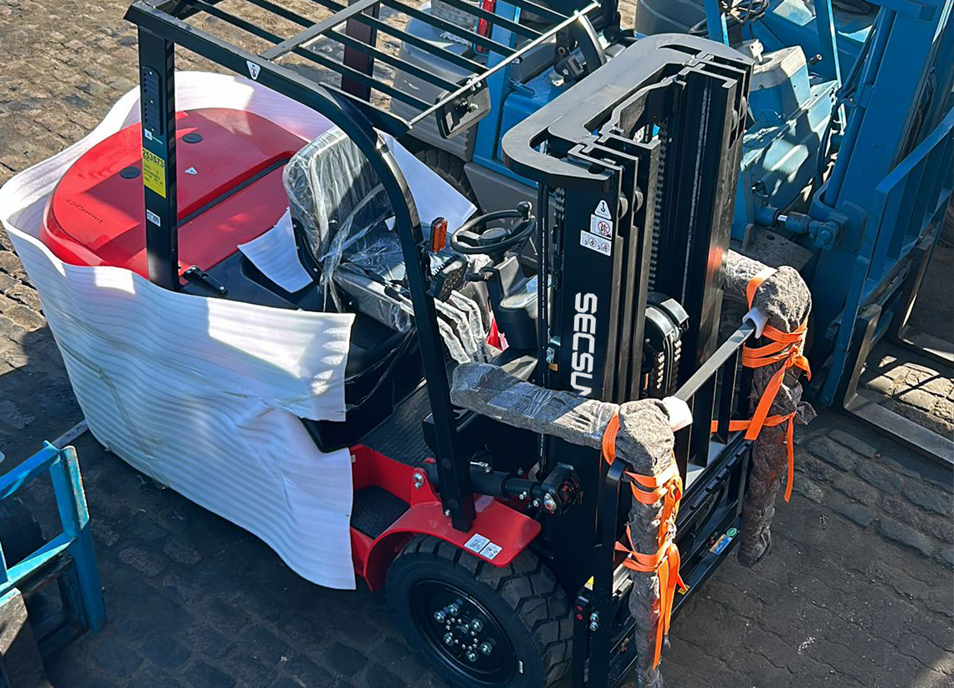 Brazilian Customer Feedback on SECSUN 3 Ton Diesel Forklift