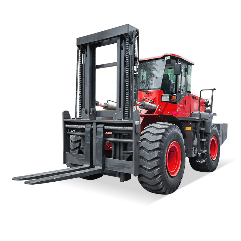 10 Ton 4WD Articulated Rough Terrain Forklift