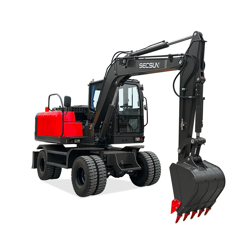 7 Ton  Wheel Excavator