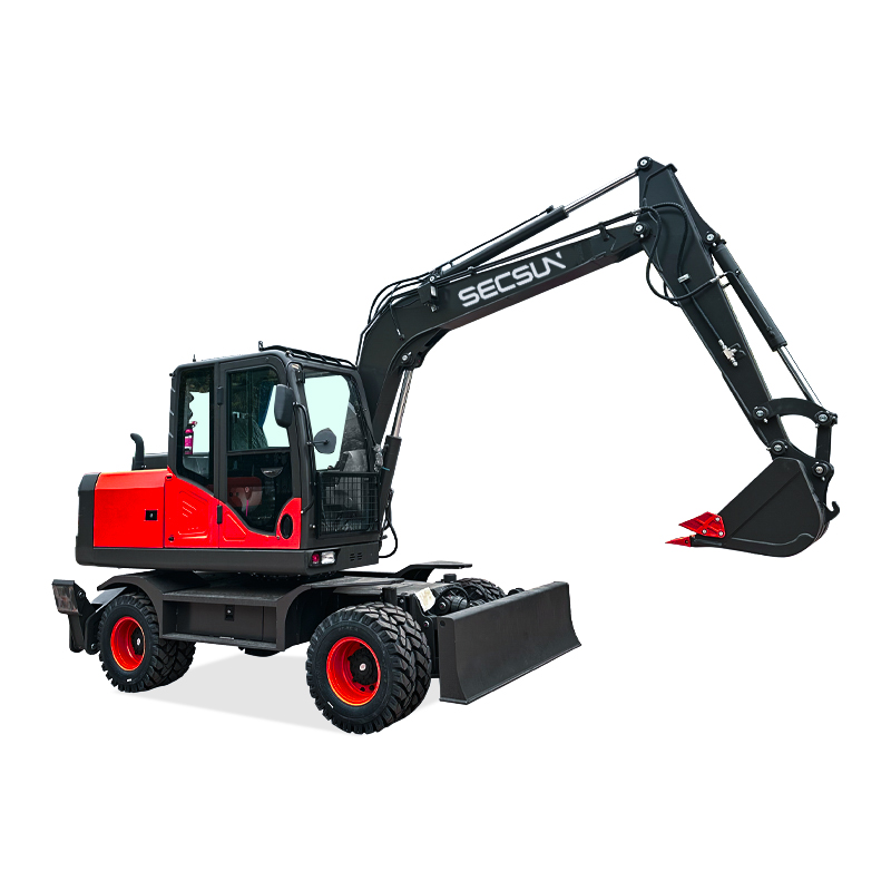 8 Ton  Wheel Excavator