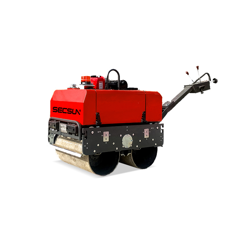 600 Kg Double Drum Vibratory Road Roller